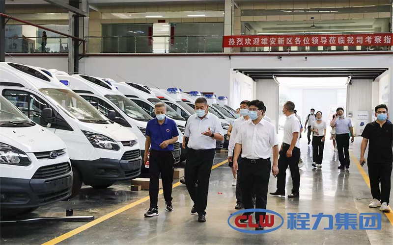 新疆建設(shè)兵團(tuán)五師雙河市八十一團(tuán)蒞臨程力集團(tuán)考察并指導(dǎo)工作