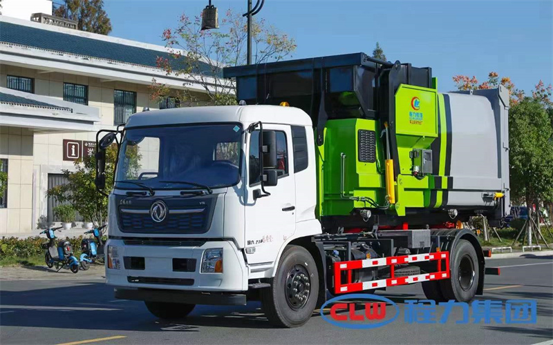東風天錦國六勾臂垃圾車
