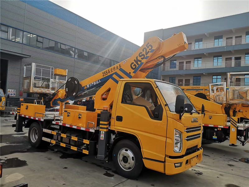 25米藍牌江鈴高空作業車