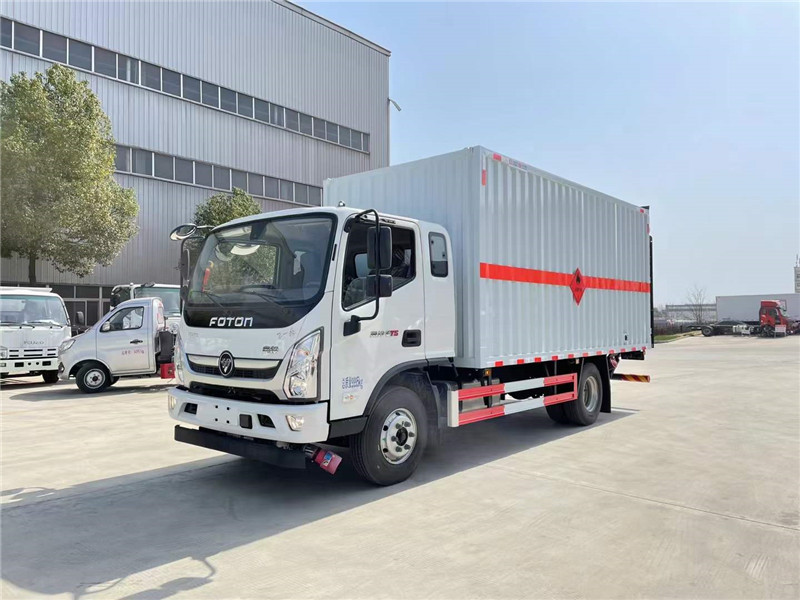 福田奧鈴CTS易燃氣體廂式運輸車